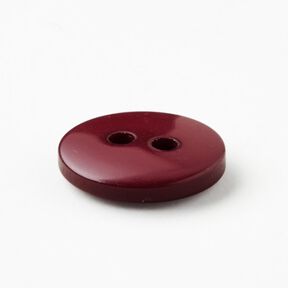 2-hulsknap rund [Ø 11 mm] – bordeaux, 