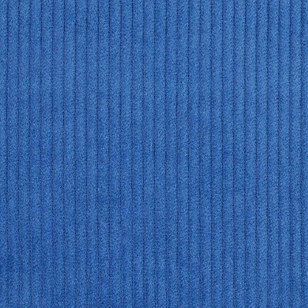 Bred cord forvasket Ensfarvet – jeansblå,  image number 1