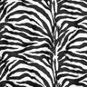 Kunstpels zebra – sort/hvid,  thumbnail number 1