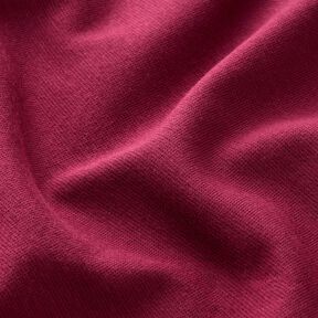 Rib stof ensfarvet – purpur | Reststykke 100cm, 