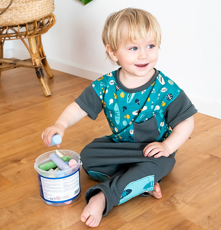 Børneshirt, Burda 9322 | 98 - 128,  image number 7