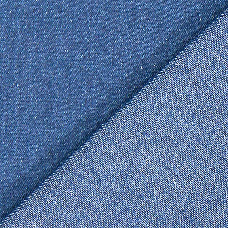 Denim-bomuldsblanding medium &ndash; marinebl&aring;,  image number 3