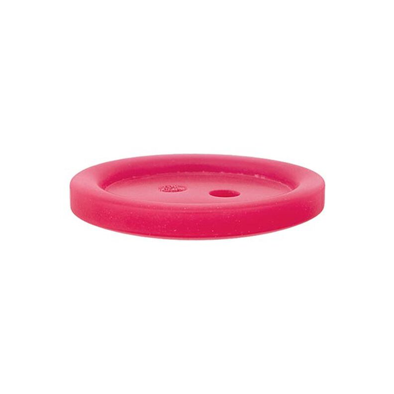 Plastknap 2-huls Basic - pink,  image number 2