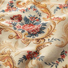Dekorationsstof Gobelin elegance – lysebeige, 