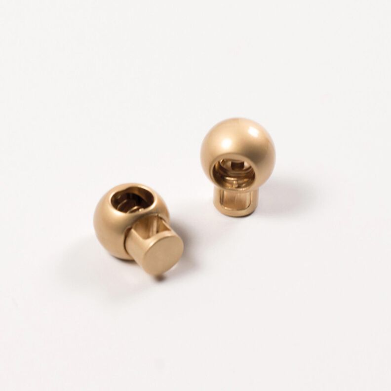 Snorstopper Kugle [2 Stk.] – gold metallic,  image number 1