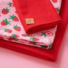 Stofpakke Jersey søde jordbær | PETIT CITRON – rosa,  thumbnail number 2