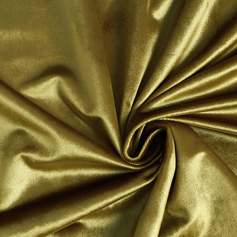 Dekorationsstof fløjl – olivengrøn,  image number 1