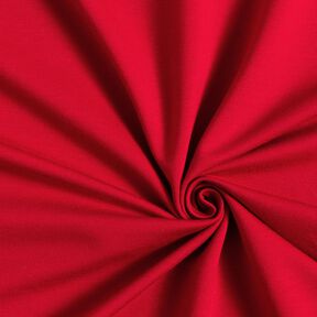 Let French Terry ensfarvet – hindbær, 