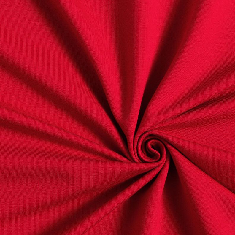 Let French Terry ensfarvet – hindbær,  image number 1