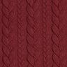 Jerseyjacquard Cloqué Fletmønster – bordeaux,  thumbnail number 1