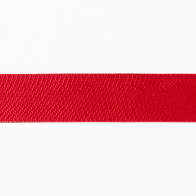 Satinbånd [25 mm] – rød,  image number 1