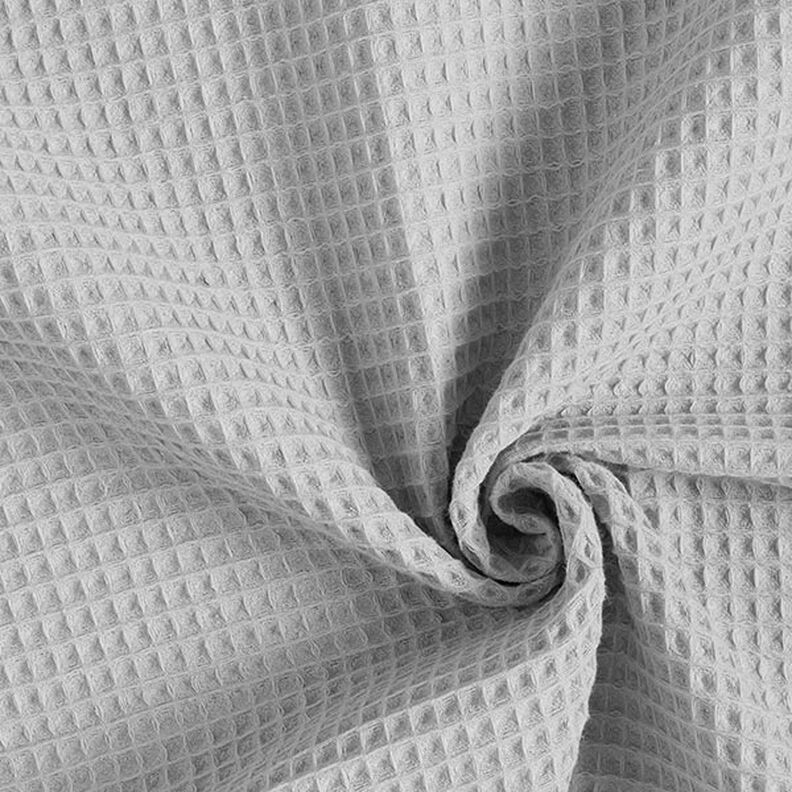 Vaffelpiqué – lysegrå,  image number 1