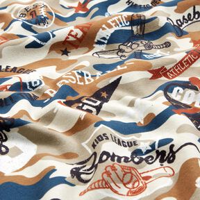 Alpefleece Baseball – mellembrun, 