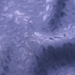 Viskosestof leomønster – blålilla, 