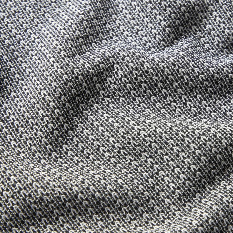 French Terry glimmer – sort,  image number 2