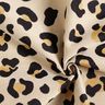 Dekorationsstof Gobelin Leopard – lysebeige/sort,  thumbnail number 3