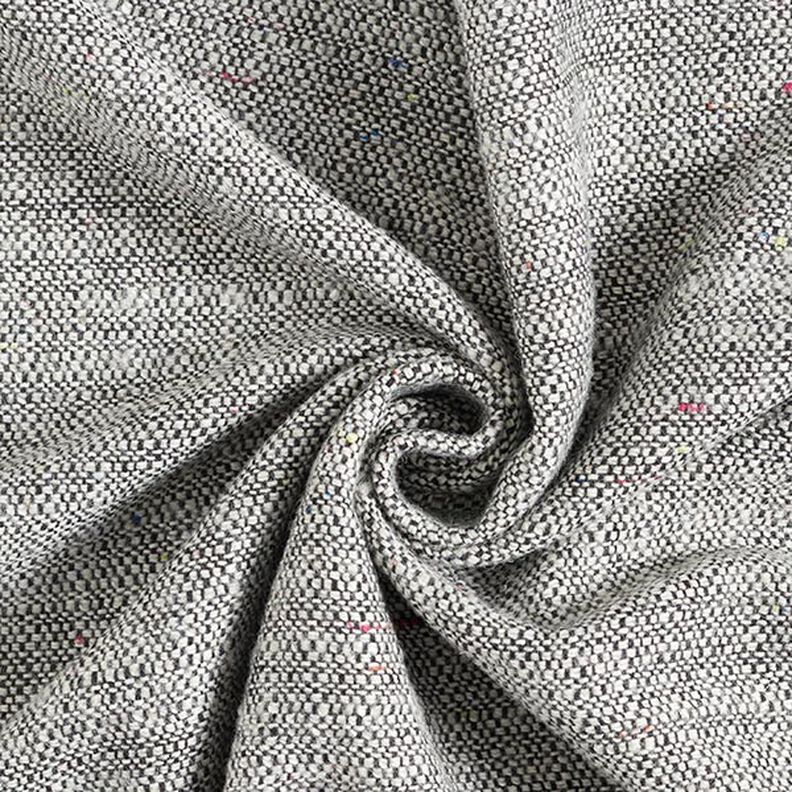 Tweed uldblanding salt & peber – grå,  image number 4