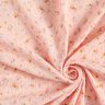 Musselin/Dobbelt-Crincle stof Romantiske blomster – rosé,  thumbnail number 3