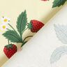 Imprægneret voksdug jordbær – vaniljegul,  thumbnail number 5