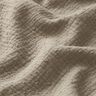 Musselin/Dobbelt-Crincle stof dobby – beige,  thumbnail number 2