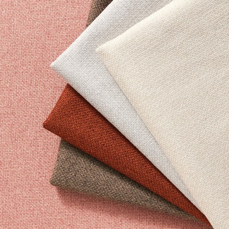 Polsterstof fin reliefstruktur – mørkebrun,  image number 4