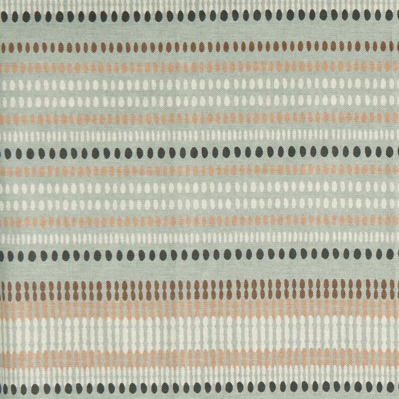 Outdoor stof Canvas prikker – eukalyptus/lysebrun,  image number 1