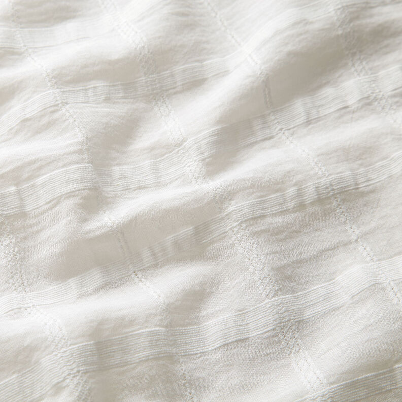 Voile vævede tern – hvid,  image number 2