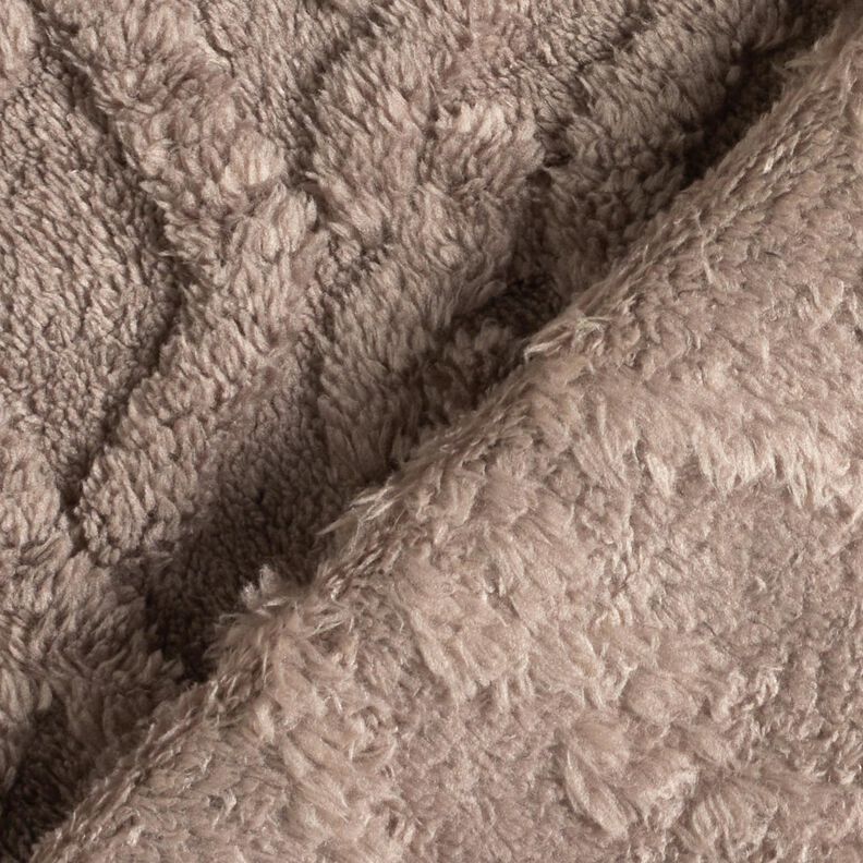 Kunstpels Diamanter – taupe,  image number 4