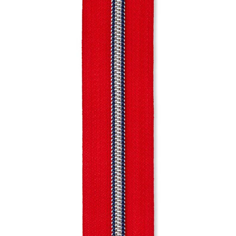 Endeløs lynlås [5 mm] Metal | Prym – rød,  image number 2