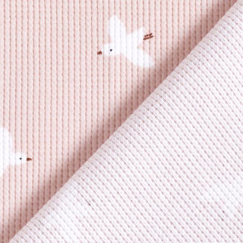 Vaflet jersey fugle | by Poppy – rosé,  image number 5