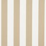Outdoor stof Canvas blokstriber – mørkebeige/elfenben,  thumbnail number 1