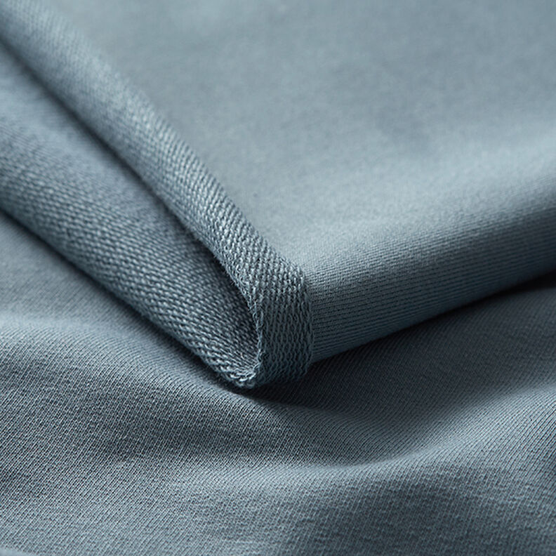 French Terry tung – dueblå,  image number 4