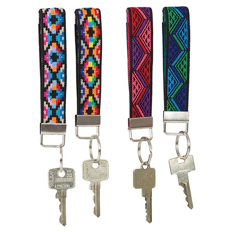 Nøglering til key strap – sølv metallisk | Prym,  image number 3