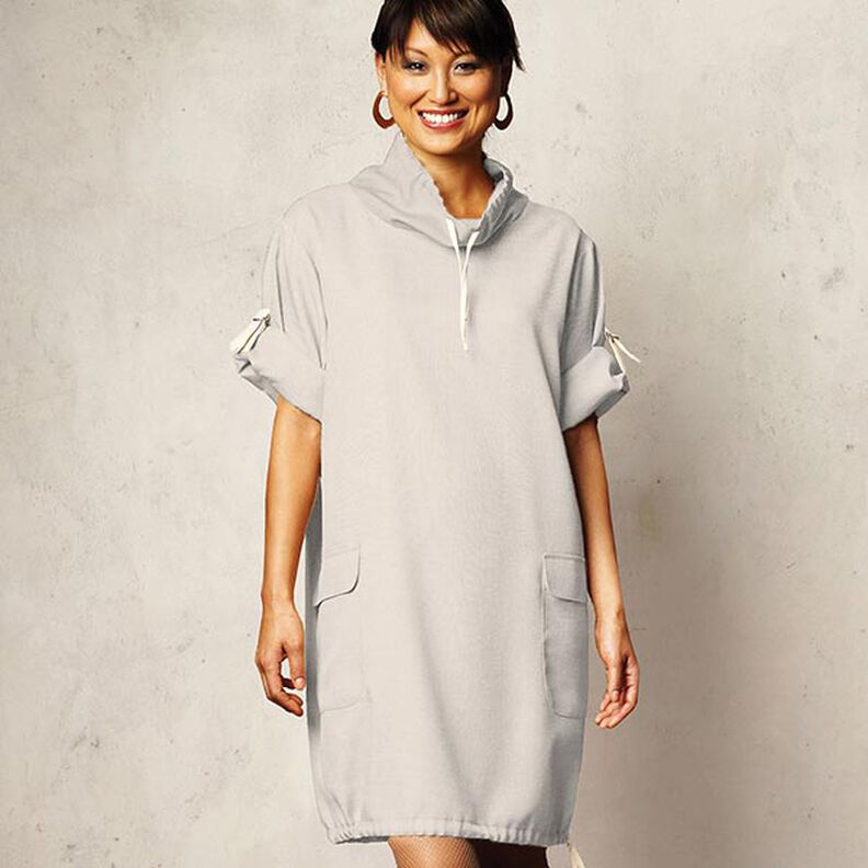 Let French Terry ensfarvet &ndash; natur,  image number 9