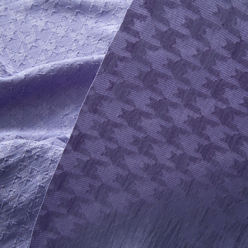 Jacquard dobby hanefjeds – dueblå,  image number 3