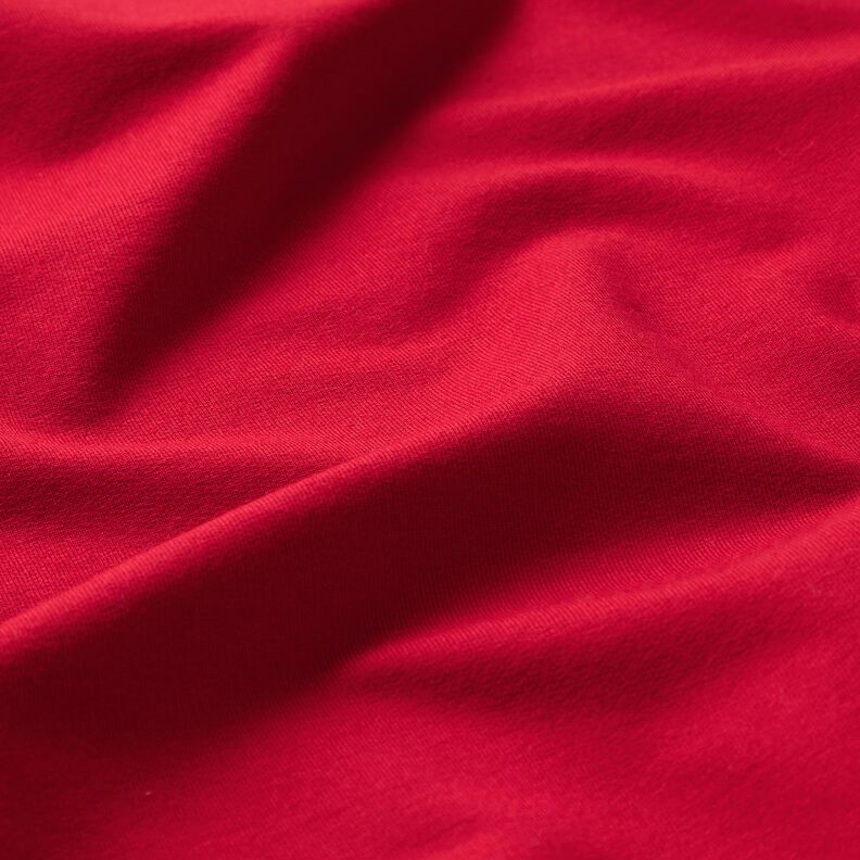 Let French Terry ensfarvet – hindbær,  image number 4