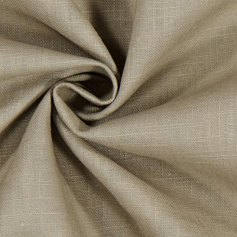 Hørstof Ramie-miks medium – lys taupe,  image number 3