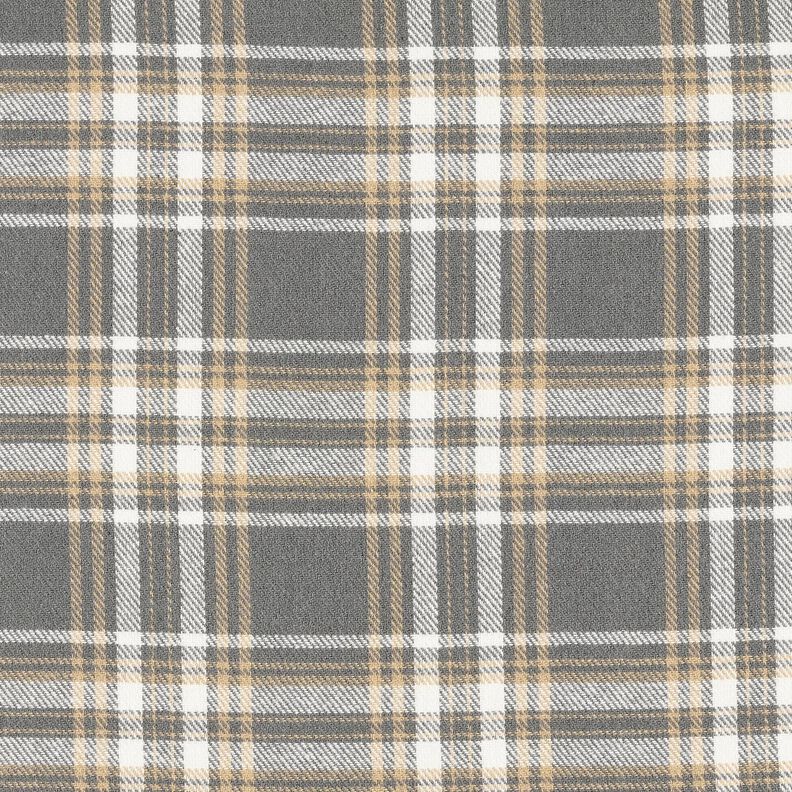 Bomuldsflonel tern – grå/hvid,  image number 1