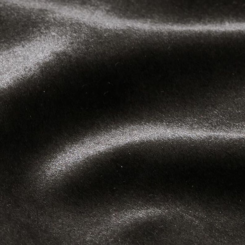 Dekorationsstof fløjl – sort,  image number 2