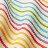Dekorationsstof Halvpanama Regnbue striber,  thumbnail number 2