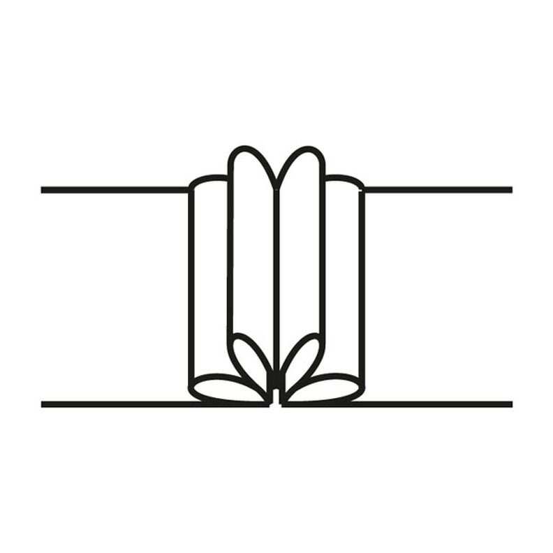 Foldebånd 4x, 50 mm – hvid | Gerster,  image number 3