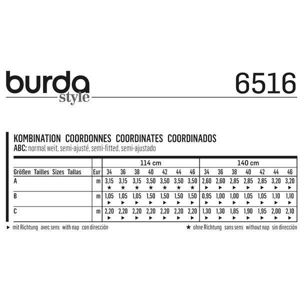 Overalls / Top / Bukser, Burda 6516,  image number 4