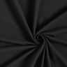 Jersey bomulds-hør-miks ensfarvet – sort,  thumbnail number 1