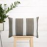 Outdoor stof Canvas blandede striber – hvid/grå,  thumbnail number 7
