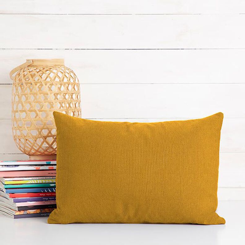 Vaffelpiqué Mini – karrygul,  image number 7