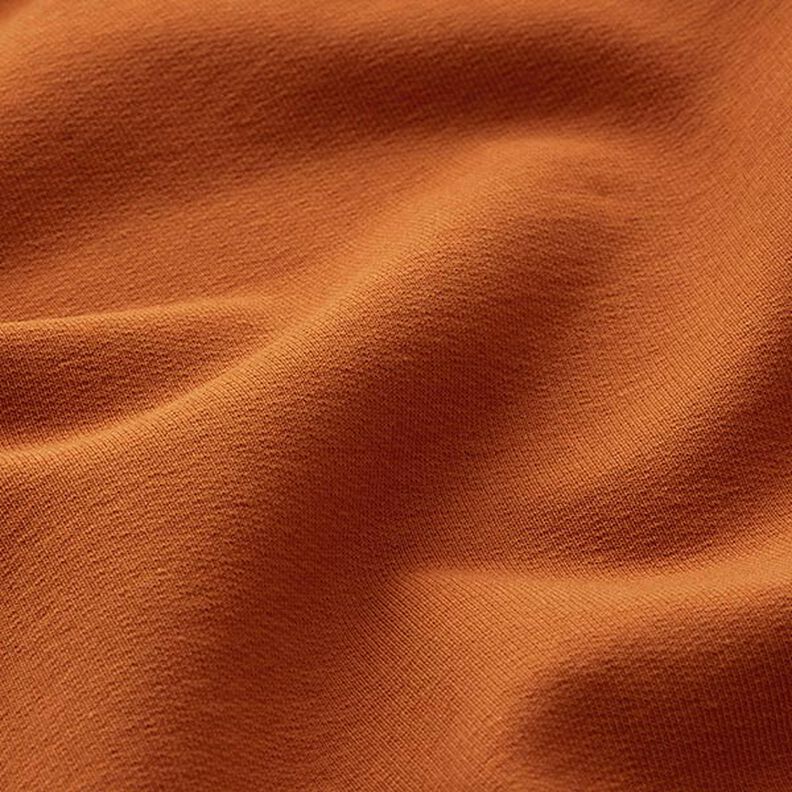 Let French Terry ensfarvet – karamel,  image number 4