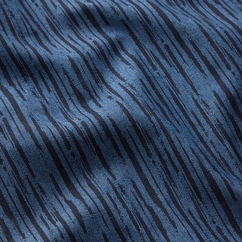 Stretch jeans afbrudte striber – jeansblå,  image number 2