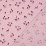 Musselin/Dobbelt-Crincle stof små blomster | Poppy Fabrics – lys gammelrosa,  thumbnail number 4