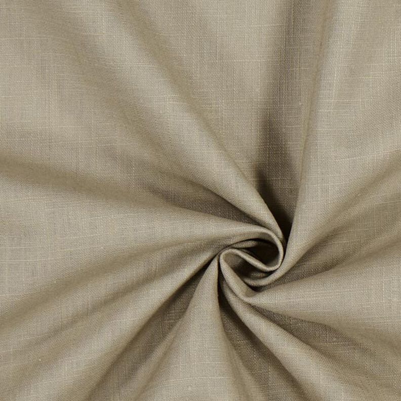 Hørstof Ramie-miks medium – lys taupe,  image number 1