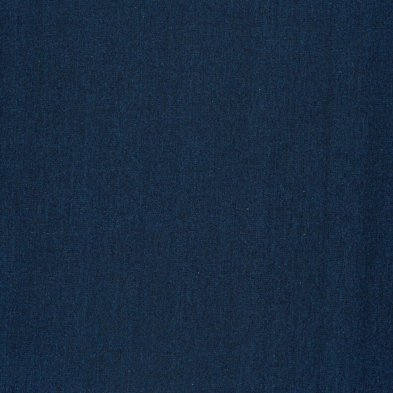 Denim-bomuldsblanding, melange – havblå,  image number 4